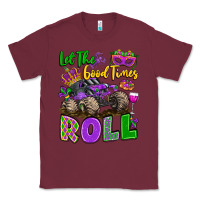 Burgundy let the good times roll with mardi gras monster tr Classic Tee - LillyAllenDesigns