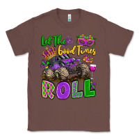 Chestnut let the good times roll with mardi gras monster tr Classic Tee - LillyAllenDesigns