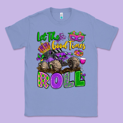 Let The Good Times Roll With Mardi Gras Monster Tr Classic Tee Designed By Lillyallendesigns