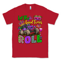 Red let the good times roll with mardi gras monster tr Classic Tee - LillyAllenDesigns