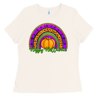 Bone happy halloween rainbow Ladies Tee - Jasminsmagicworld