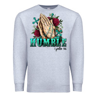 Heather Grey Western Humble 1 Pete 5 6 Premium Sweatshirt - BundleAndBundleShop