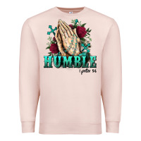 Pale Pink Western Humble 1 Pete 5 6 Premium Sweatshirt - BundleAndBundleShop