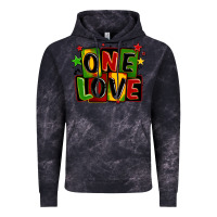 Cloud Black one love juneteenth Vintage Hoodie - LillyAllenDesigns