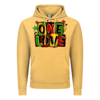 Vintage Mustard one love juneteenth Vintage Hoodie - LillyAllenDesigns