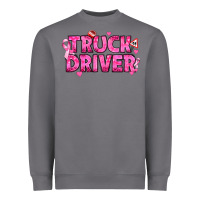 Storm Breast Cancer truck driver Heavyweight Sweatshirt - texasbilliewilder