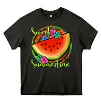 Asphalt sweet summertime watermelon Heavy Core Tee - Jasminsmagicworld