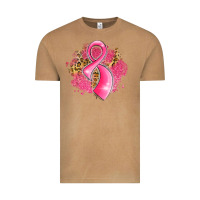 Vintage Camel breast cancer awareness ribbon with glitter pink l Vintage Tee - LillyAllenDesigns