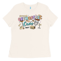 Bone orthopedic crew Ladies Tee - MaliasSmallBusiness