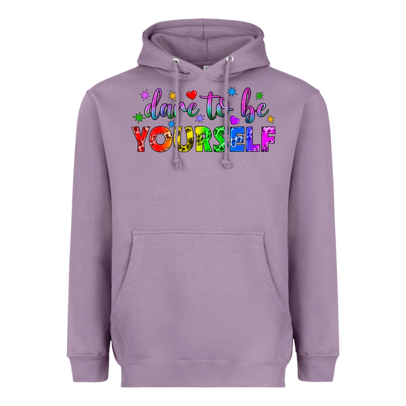 Western Dare To Be Yourself Lgbtq Heavyweight Hoodie by BundleAndBundleShop | Teevron