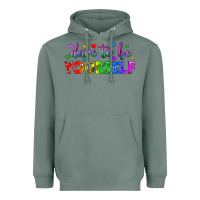 Sage Western Dare To Be Yourself LGBTQ Heavyweight Hoodie - BundleAndBundleShop