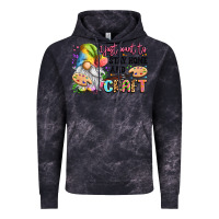 Cloud Black i just want to stay home and craft Vintage Hoodie - LillyAllenDesigns