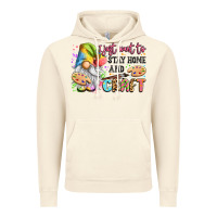 Vintage Artic i just want to stay home and craft Vintage Hoodie - LillyAllenDesigns
