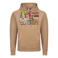 Vintage Coffee i just want to stay home and craft Vintage Hoodie - LillyAllenDesigns