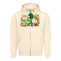 Sandshell One lucky cowboy St. Patricks day Zipper Hoodie - HowdyJamesFarm