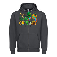 Smoke One lucky cowboy St. Patricks day Zipper Hoodie - HowdyJamesFarm