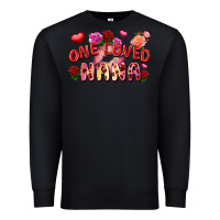 Black one loved nana Premium Sweatshirt - FaDigitalArtStudio