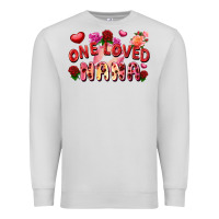Dove Grey one loved nana Premium Sweatshirt - FaDigitalArtStudio