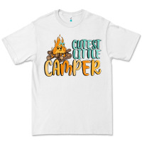 White cutest little camper Premium Tee - MaliasSmallBusiness