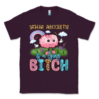 Plum your anxiety is a lying bitch Classic Tee - LillyAllenDesigns