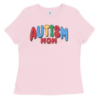Bubblegum Pink autism mom Ladies Tee - MaliasSmallBusiness