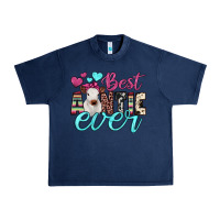 Navy best auntie ever Urban Heavy Tee - JahusDesignShop