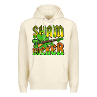 Sandshell St. Patrick’s Day sham rocker with guitar Premium Hoodie - OliviaCreatesArt