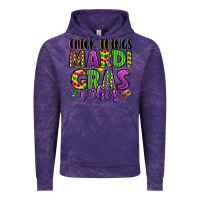 Cloud Purple thick things mardi gras vibes Vintage Hoodie - LillyAllenDesigns