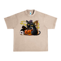 French Oak halloween black cats Urban Heavy Tee - LillyAllenDesigns