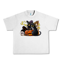 Lunar Rock halloween black cats Urban Heavy Tee - LillyAllenDesigns