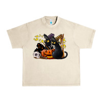 Sandshell halloween black cats Urban Heavy Tee - LillyAllenDesigns