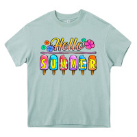 Hello Summer Popsicles Heavy Core Tee | Teevron