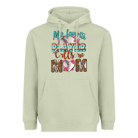Matcha My Favorite Player Calls Me Mom Heavyweight Hoodie - BundleAndBundleShop