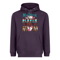Plum My Favorite Player Calls Me Mom Heavyweight Hoodie - BundleAndBundleShop