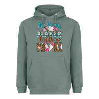 Sage My Favorite Player Calls Me Mom Heavyweight Hoodie - BundleAndBundleShop