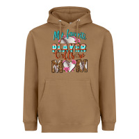 Toasted Coconut My Favorite Player Calls Me Mom Heavyweight Hoodie - BundleAndBundleShop