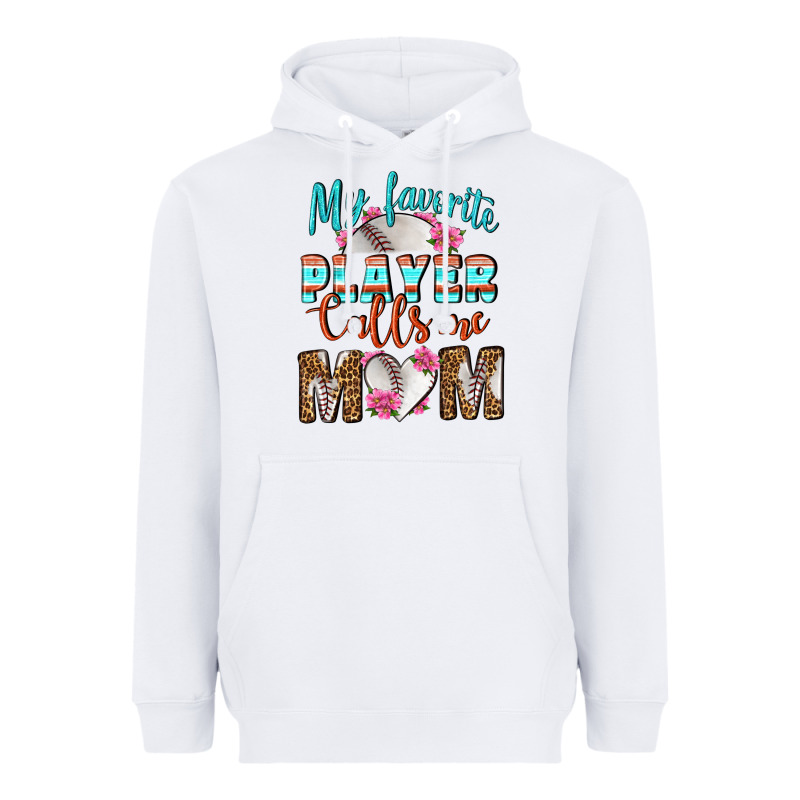 My Favorite Player Calls Me Mom Heavyweight Hoodie by BundleAndBundleShop | Teevron