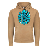Vintage Camel turquoise gemstone jewelny Vintage Hoodie - RanaPortraitStore
