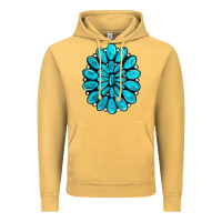 Vintage Mustard turquoise gemstone jewelny Vintage Hoodie - RanaPortraitStore