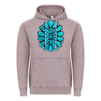 Vintage Zinc turquoise gemstone jewelny Vintage Hoodie - RanaPortraitStore
