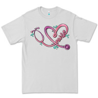 Dove Grey nurse heart Premium Tee - MaliasSmallBusiness