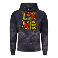 Cloud Black love juneteenth Vintage Hoodie - LillyAllenDesigns