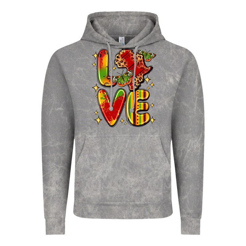 Love Juneteenth Vintage Hoodie by LillyAllenDesigns | Teevron