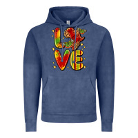 Vintage Denim love juneteenth Vintage Hoodie - LillyAllenDesigns