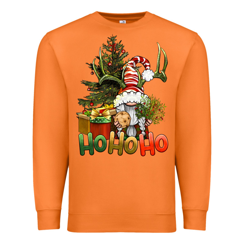 Ho Ho Ho Christmas Gnome Premium Sweatshirt by BundleAndBundleShop | Teevron
