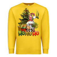 Lemon Ho Ho Ho Christmas Gnome Premium Sweatshirt - BundleAndBundleShop