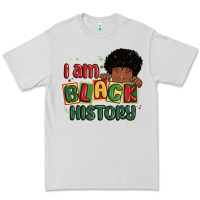 Dove Grey i am black history black boy Premium Tee - MaliasSmallBusiness