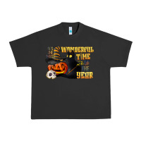 Pigment Black wonderful time of the year halloween Urban Heavy Tee - LillyAllenDesigns