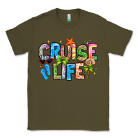 Army Green cruise life Classic Tee - LillyAllenDesigns