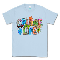 Dusty Blue cruise life Classic Tee - LillyAllenDesigns